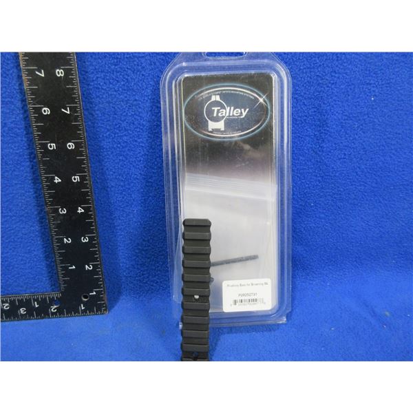 Talley Picatinny Base with Screws for Browning Semi Auto 22
