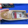 Image 2 : Vintage Langcraft Power Driven Electric Model Boat