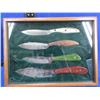 Image 1 : DH Russell Ducks Unlimited 4 Fixed Blade Knife Set in Wood Display Case