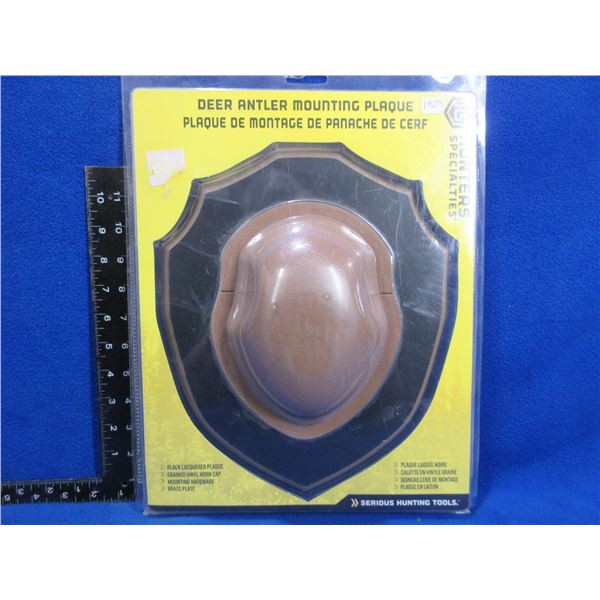 Hunters Specialties Deer Antler Mounting Plaque - New Old Stock