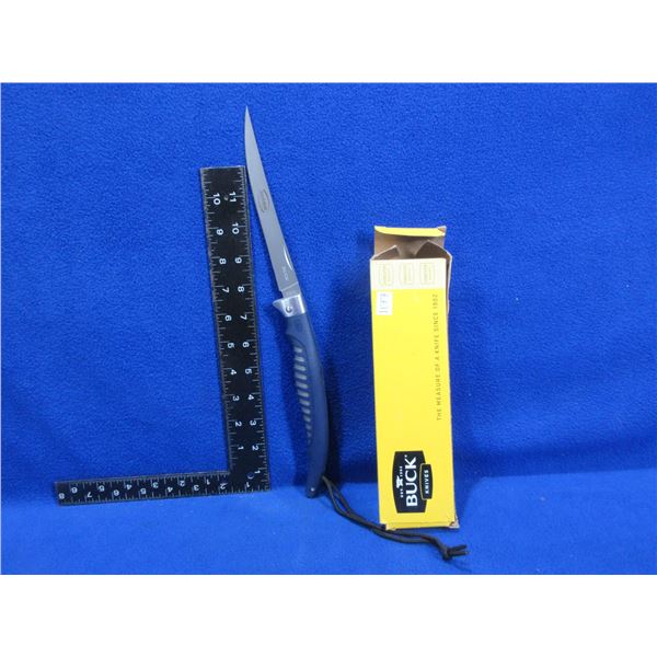 NEW - Buck 220 Silver Creek Folding Lock Blade Fillet Knife - 6 1/4" Blade