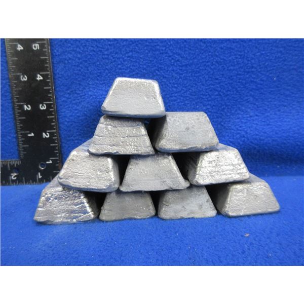 Lead Ingots - Approx. 11 lbs