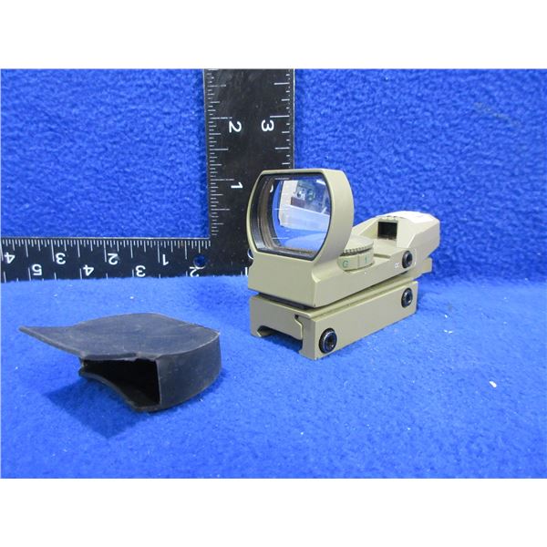 Red/Green Dot Reflex Sight with Lens Cover - Tested Working