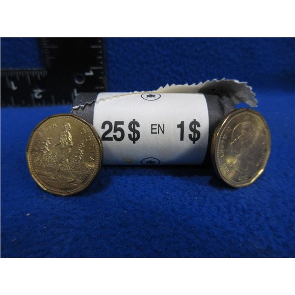 2005 Canadian Loonie - Roll of 25 + 2 - Terry Fox Loonie