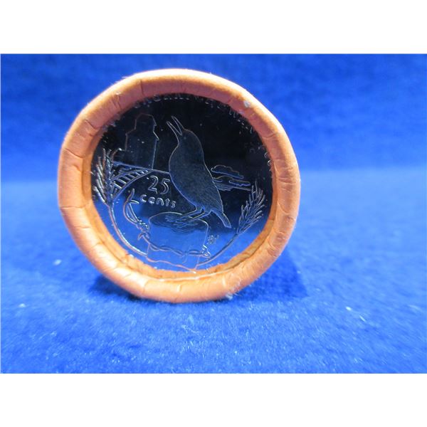 2005 Canada 25 Cent Coin - Roll of 40 - 100th Anniversary of Saskatchewan