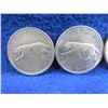 Image 2 : 4 - 1967 Canadian 25 Cent Coins - .800 Silver