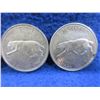 Image 3 : 4 - 1967 Canadian 25 Cent Coins - .800 Silver
