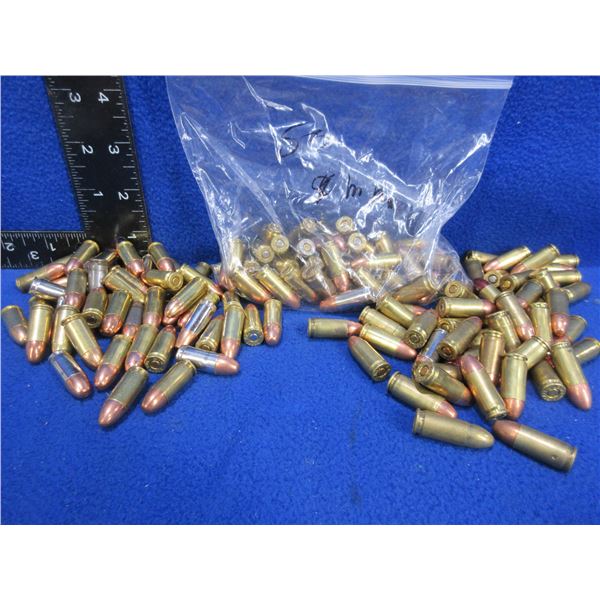 9MM Luger Reloads - 3 Bags of 50 (Pick Up or Ship by UPS Only)