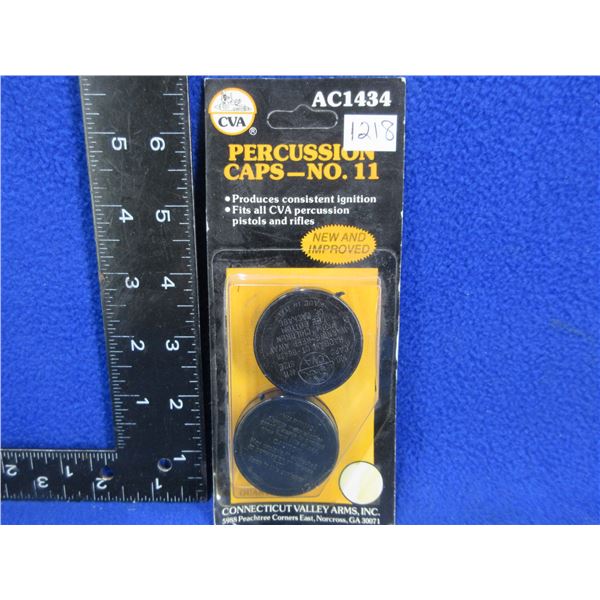 CVA Percussion Caps No. 11 (Pick Up or Ship by UPS Only)