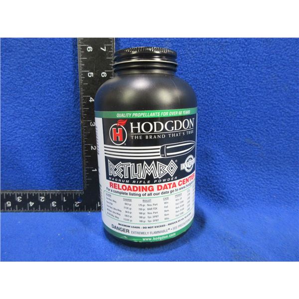 Hodgdon Retumbo Magnum Rifle Powder (Pick Up or Ship by UPS Only)