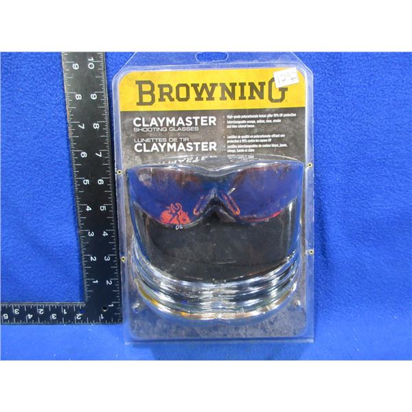 Browning Claymaster Shooting Glasses with 5 Interchangeable Lenses