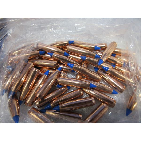 25 Cal. .257" 100gr Spitzer Nosler Ballistic Tip Bullets - Box of 50