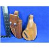 Image 2 : 2 Leather Holsters - Bianchi # 3S Beretta 92 SB/F and Unknown