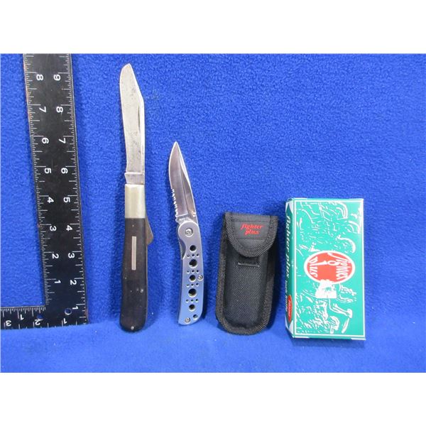 Ulster Knife Co. & Fighter Plus Folding Lock Blade Knives