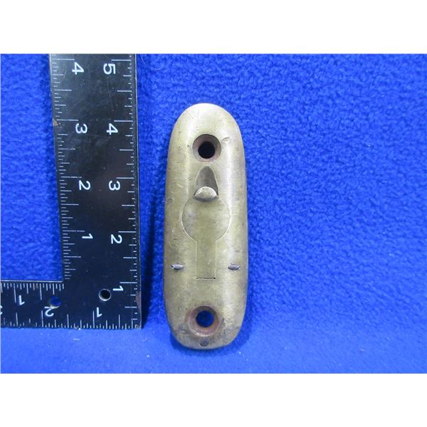 Lee Enfield Brass Butt Plate - Appears to be No. 4