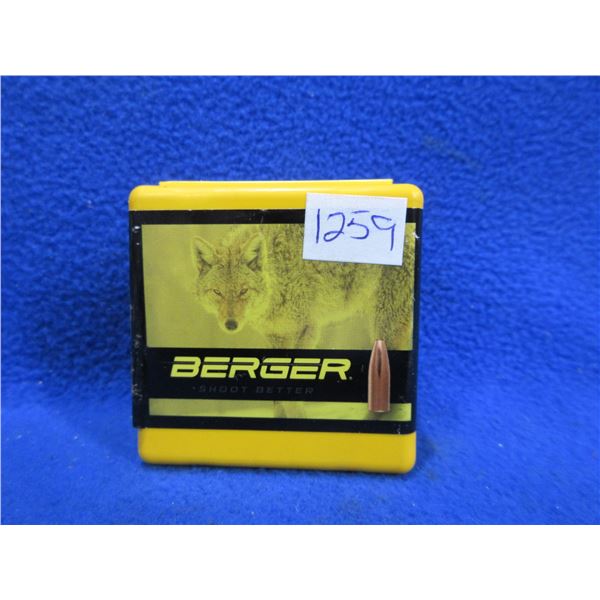 17 Cal. .172" 25gr FB HP Match Berger Bullets - Sealed Box of 200