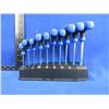 Image 1 : Mastercraft T-Handle Hex Key/Allen Wrench 10 Piece Set - 2MM to 10MM
