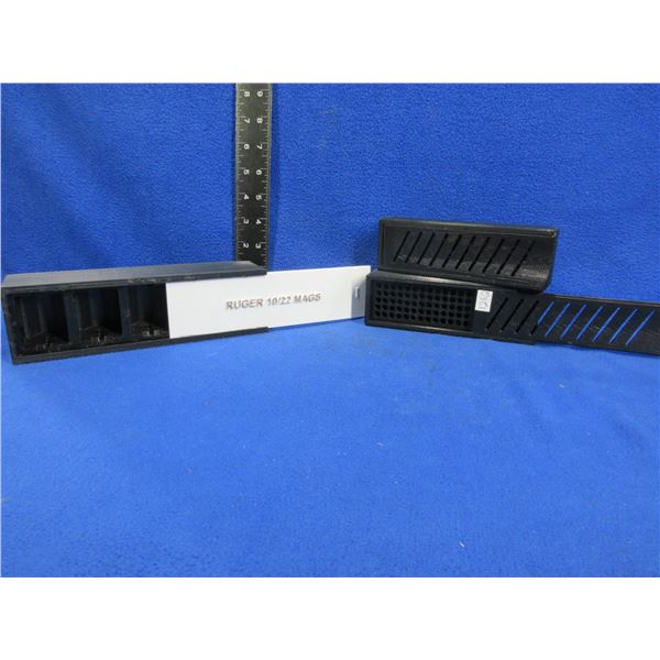Ruger 10/22 Plastic 5 Magazine Case and 2 Cartridge Cases (100 Rnd 22 LR)