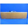 Image 4 : Wood & Leather Hard Gun Case with 2 Keys - 37 1/2" x 10" x 2 3/4"