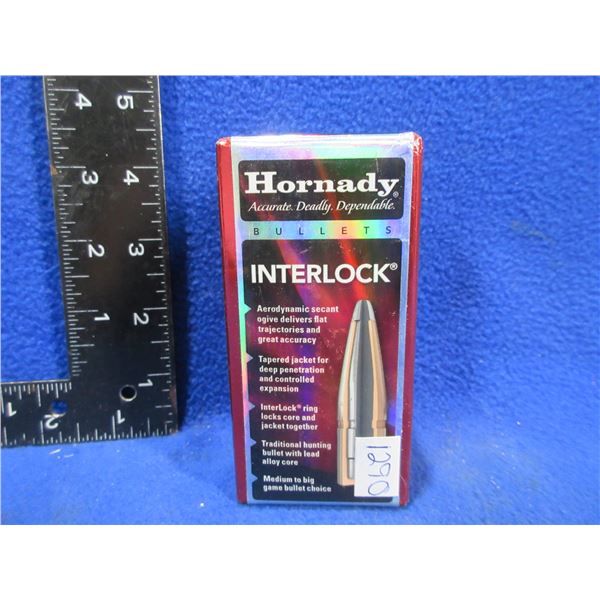6.5MM .264" 140gr SP Interlock Hornady Bullets - Sealed Box of 100