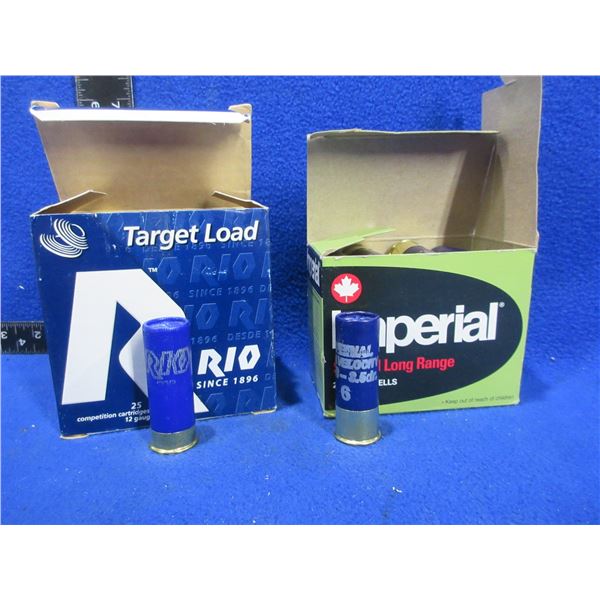 12 Ga. 2 3/4" Imperial & Rio Shotshells (Pick Up or Ship by UPS Only)