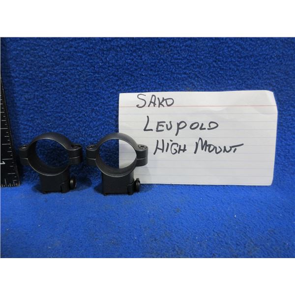 Leupold Sako High 30MM Rings