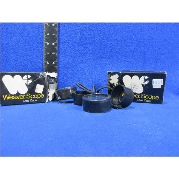 2 Pairs of Vintage Weaver Lens Caps #10037 - Fit V9F/V12F