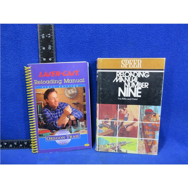 2 Books - Speer Reloading Manual No. 9, Laser-Cast Reloading Manual