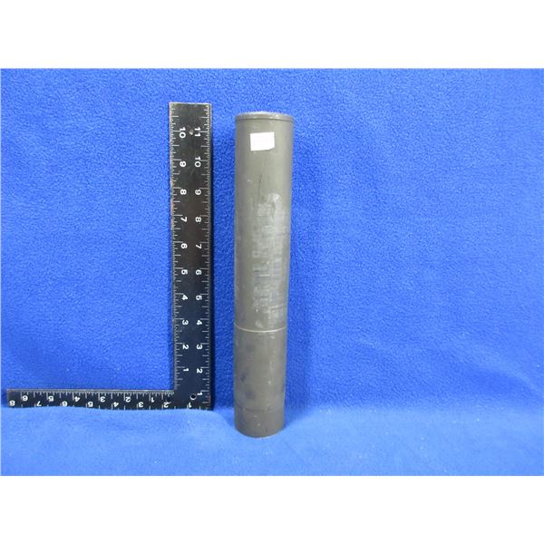 Deactivated British Miltary Marked 243 Win. Suppressor Tube