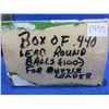 Image 2 : .440" Lead Round Balls - Box of Approx. 130