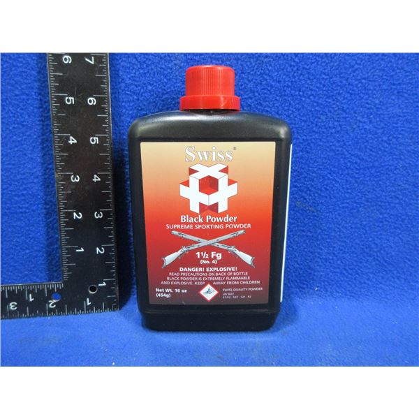 Swiss Black Powder 1 1/2 Fg (No. 4) - PICK UP ONLY