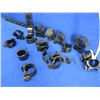 Image 1 : Lot of Misc. Scope Rings - 1" and 30MM