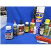 Image 2 : Lot of Misc. Oils & Solvents - PICK UP ONLY - WD40, Gunslick, Hoppes 9, Etc.