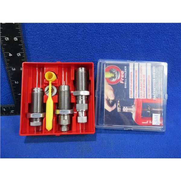 308 Win. Lee Pacesetter Dies 3 Die Set with Shell Holder #2 & Powder Measure
