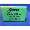 Image 2 : 6.5MM .264" 142gr HPBT Match Sierra Bullets - Sealed Box of 100