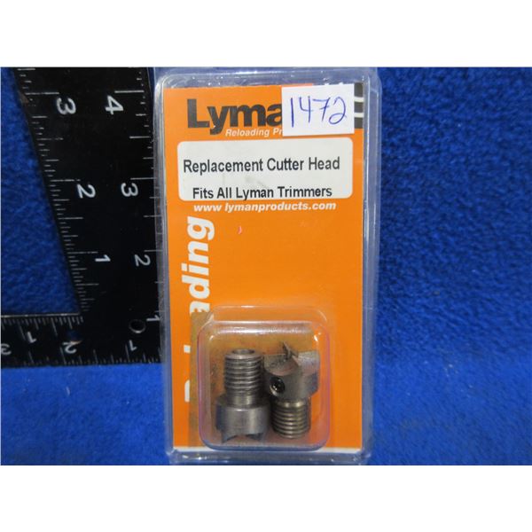 Lyman Replacement Cutter Head 2 Pack - Fits All Lyman Trimmers