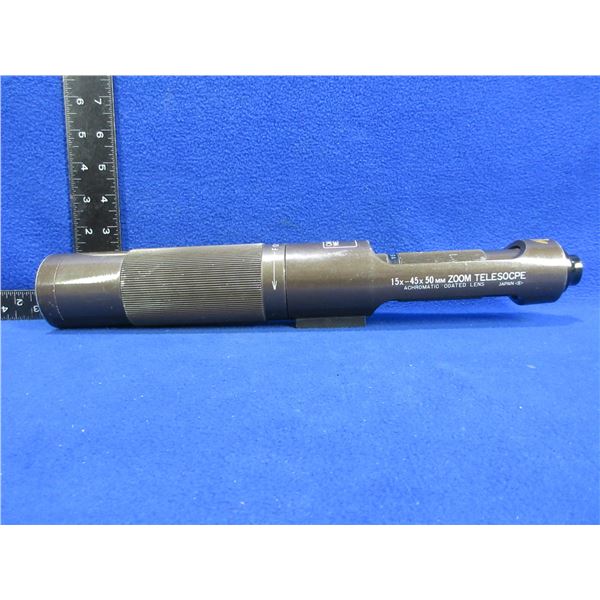 Rare Vintage Carl Wetzlar 15x-45x50 Zoom Telescope - Appears Clear