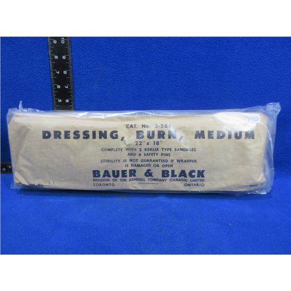 Bauer & Black Dressing, Burn, Medium - 22" x 18" - May 1954