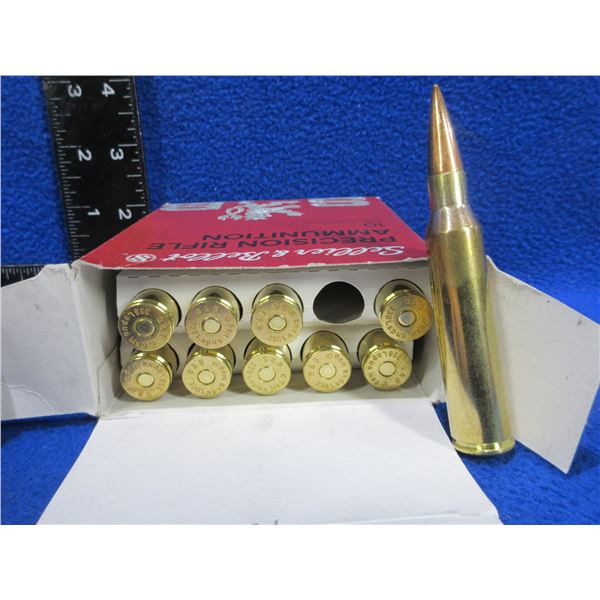 338 Lapua Mag 250gr HPBT Sellier & Bellot (Pick Up or Ship by UPS Only)