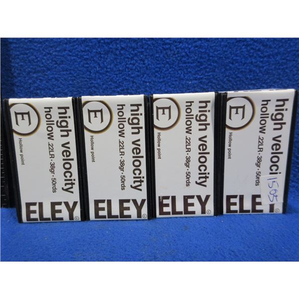 22 LR 38gr HV HP Eley Cartridges (Pick Up or Ship by UPS Only)
