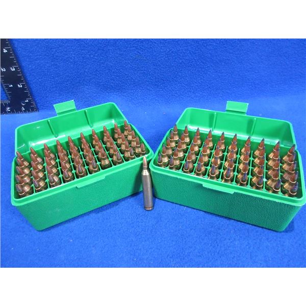 17/223 Rem. Reloads - 2 Boxes of 50 (Pick Up or Ship by UPS Only)