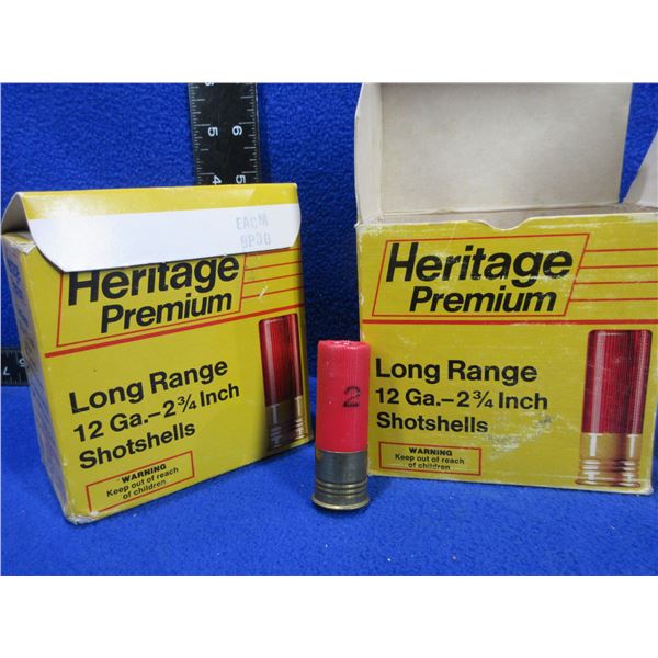 12 Ga. 2 3/4" 2 Shot Heritage Premium (Pick Up or Ship by UPS Only)