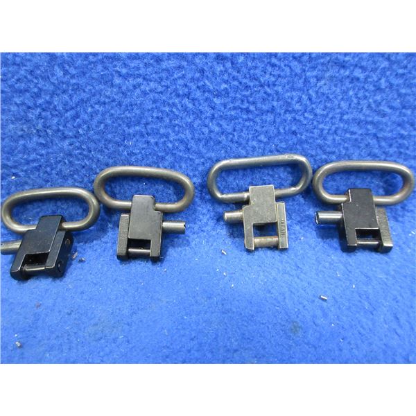 2 Pairs of 1" Quick Detachable Sling Swivels