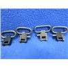 Image 1 : 2 Pairs of 1" Quick Detachable Sling Swivels