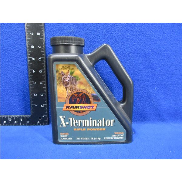 Ramshot X-Terminator Rifle Powder (Pick Up or Ship by UPS Only)