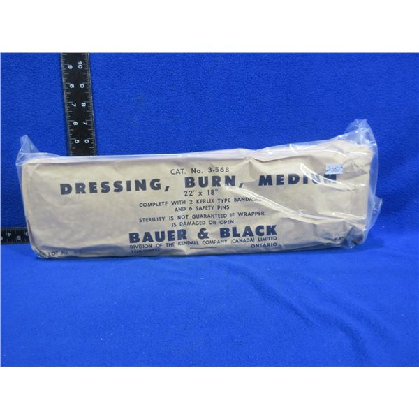 Bauer & Black Dressing, Burn, Medium - 22" x 18" - May 1954