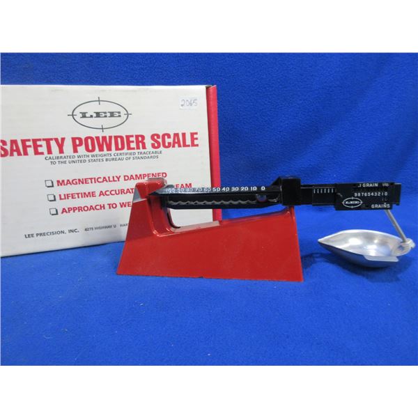 Lee Safety Powder Scale #90681 & Shell Holder #4