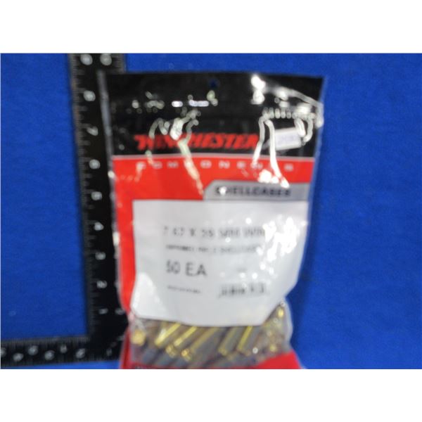 NEW - Brass Only - 7.62X39 Unprimed Winchester - Bag of 50