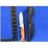 Image 2 : Gerber Fixed Blade Knife #4660321A with Sheath - 4" Blade, 8" Total Length