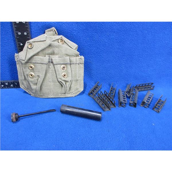 Lee Enfield Kit - 10 Stripper Clips, Oiler & Pouch